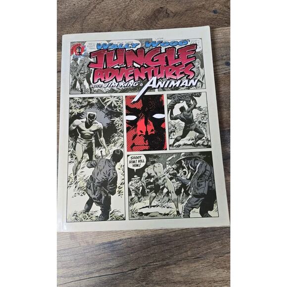 Wally Wood: Jungle Adventures w Jim King & Animan TPB 1st Print 2016 Pre Owned - Picture 1 of 12